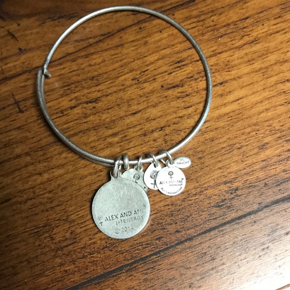 Vintage Alex and Ani Seven Swords silver bracelet - Picture 3 of 4